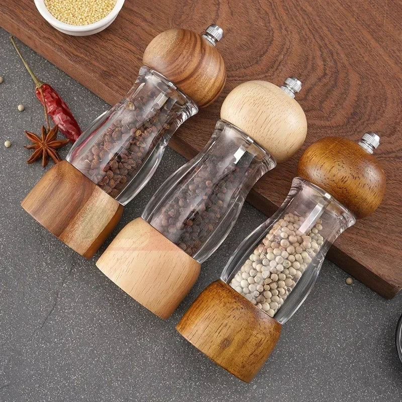 SeasonSculpt Salt and Pepper Mill Set