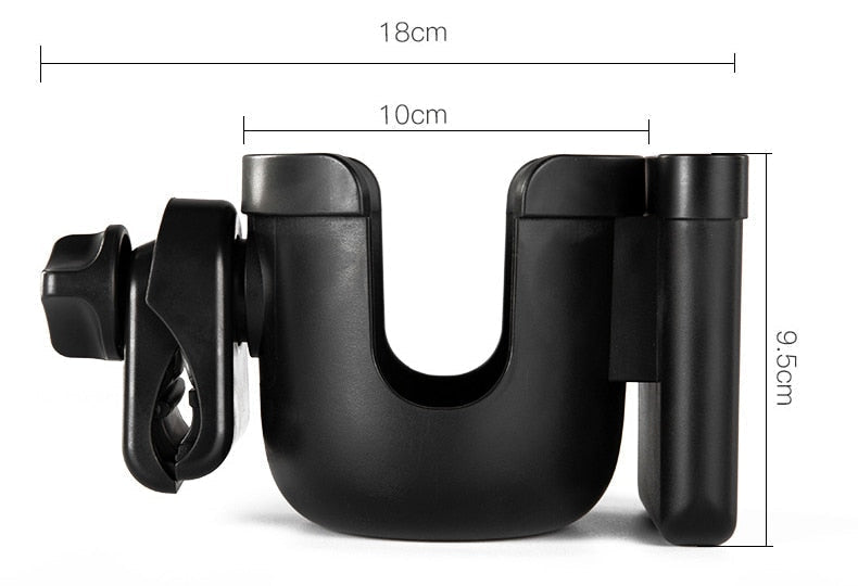 StrollerEase - Universal Stroller Cup and Phone Holder
