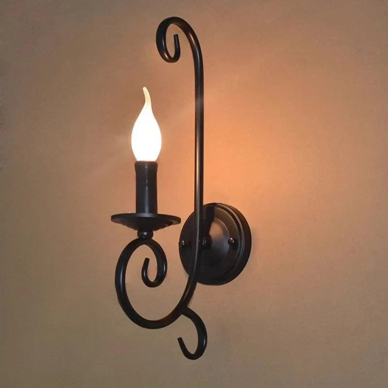 LuminousEra - Industrial Wall Lamp for Bedrooms