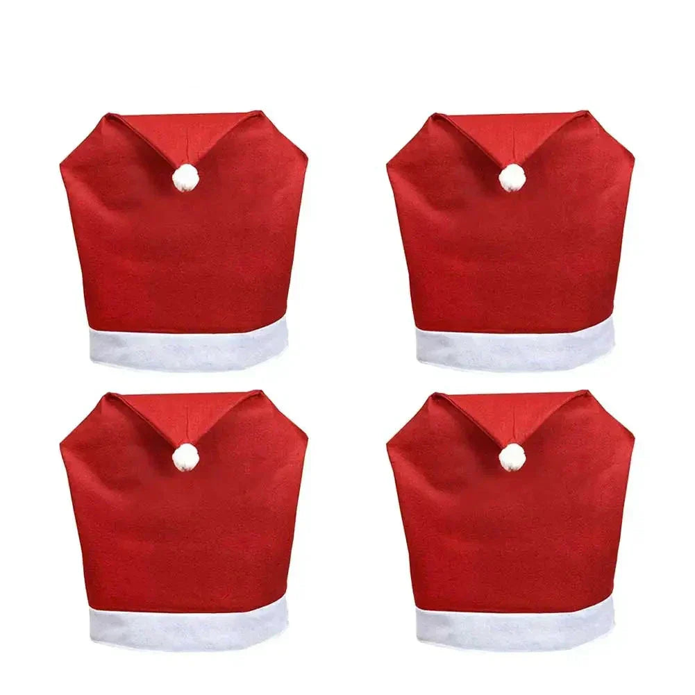 ChristmasCover Chair Covers - Festive Santa Hat Covers