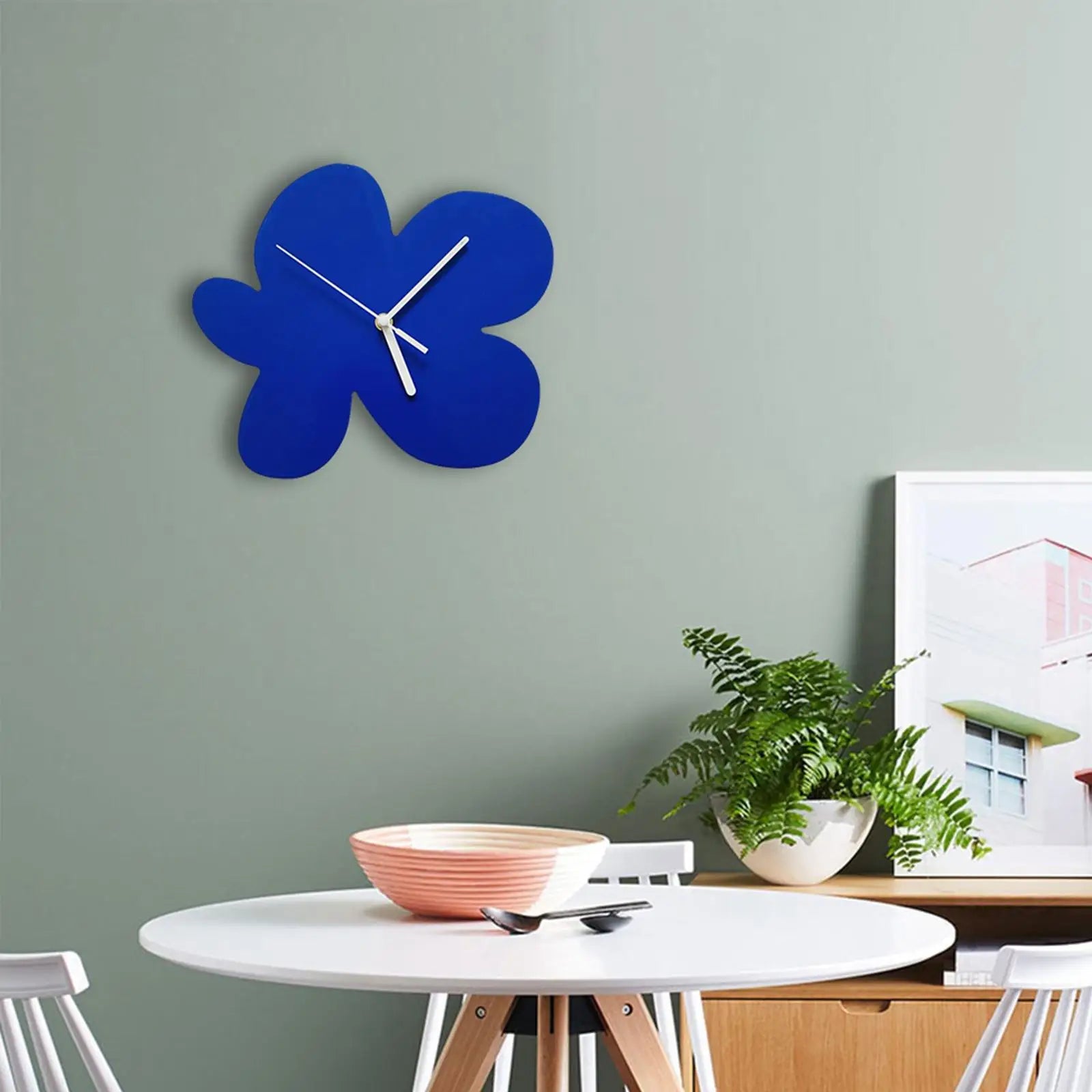 PetalTime - Elegant Flower Wall Clock