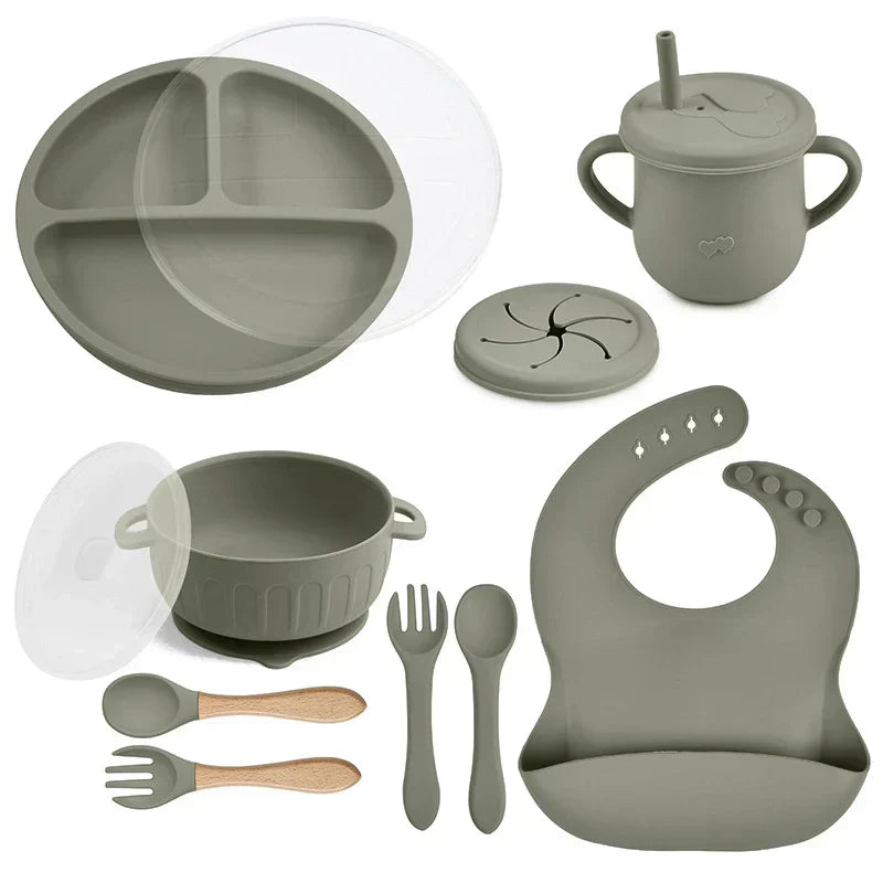BabyCare Set – 10-Piece BPA-Free Kids Dinner Set