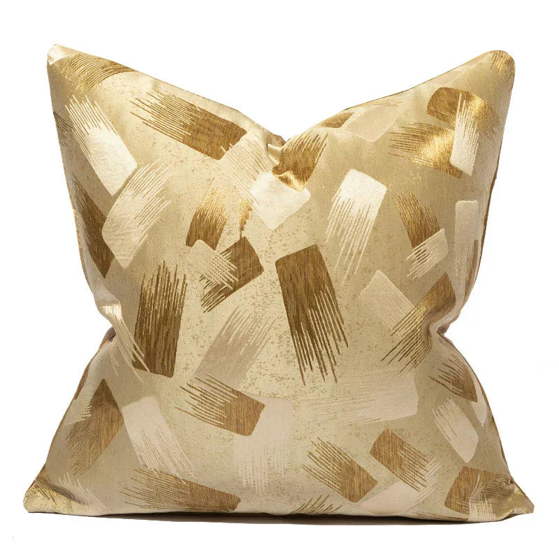LuminaRest Cushion Cover - Abstract Art Design