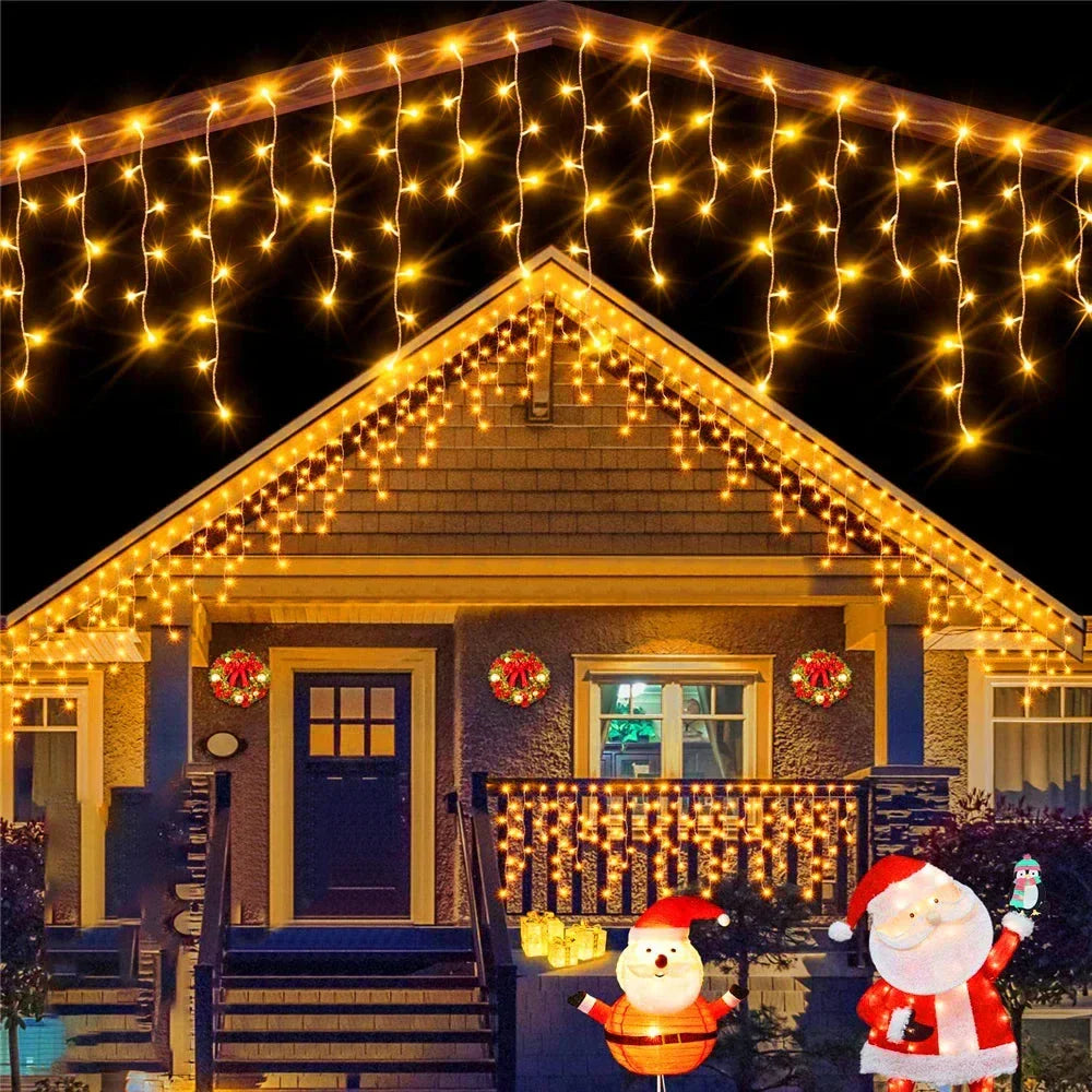 IllumiFest - Solar Christmas String Lights for Indoor and Outdoor