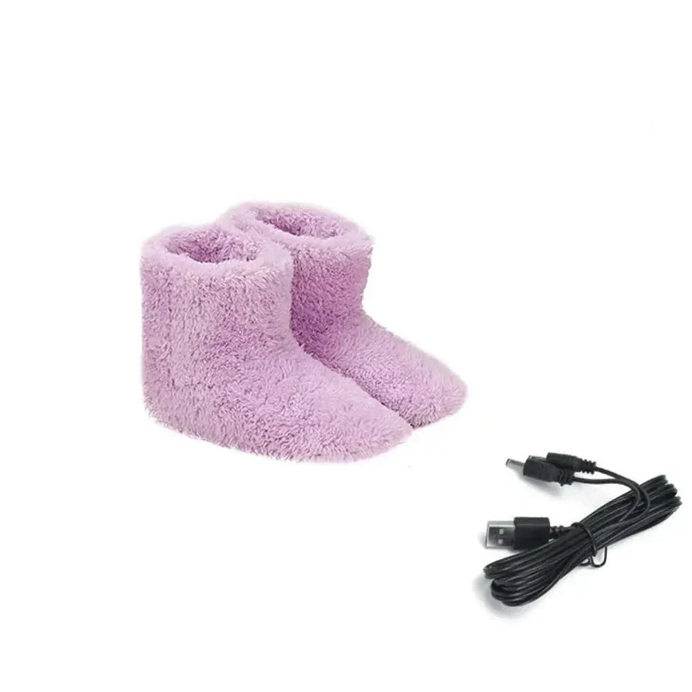PillowStep Heated Slippers - Winter Warmth