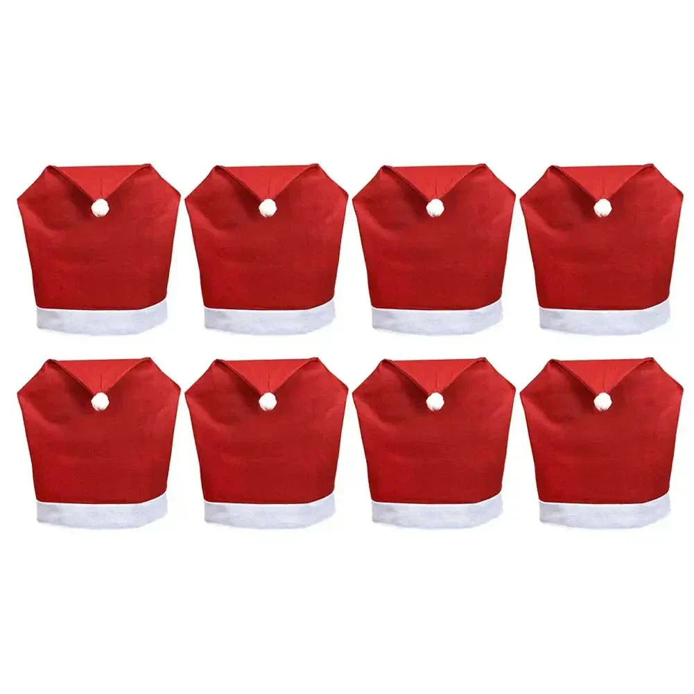 ChristmasCover Chair Covers - Festive Santa Hat Covers