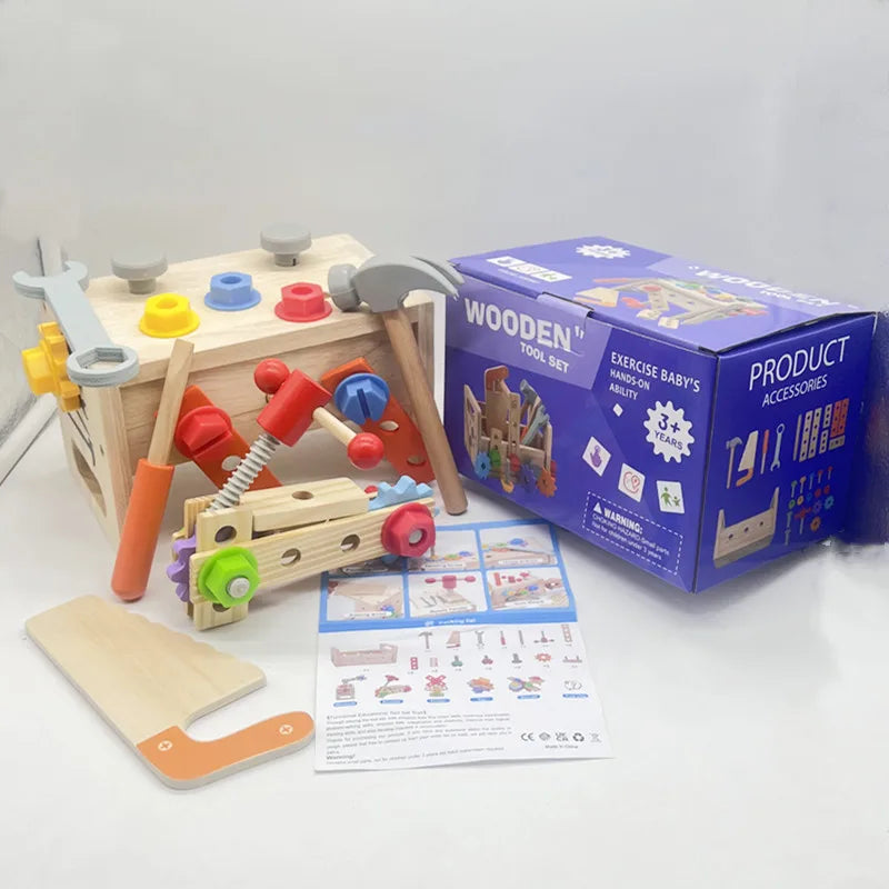 BuildMaster Set - Wooden Kids Tool Kit