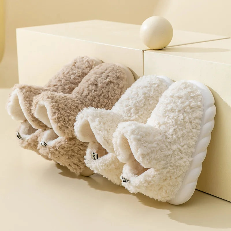 VelvetLuxe Slippers - Cosy Warm Home Slippers