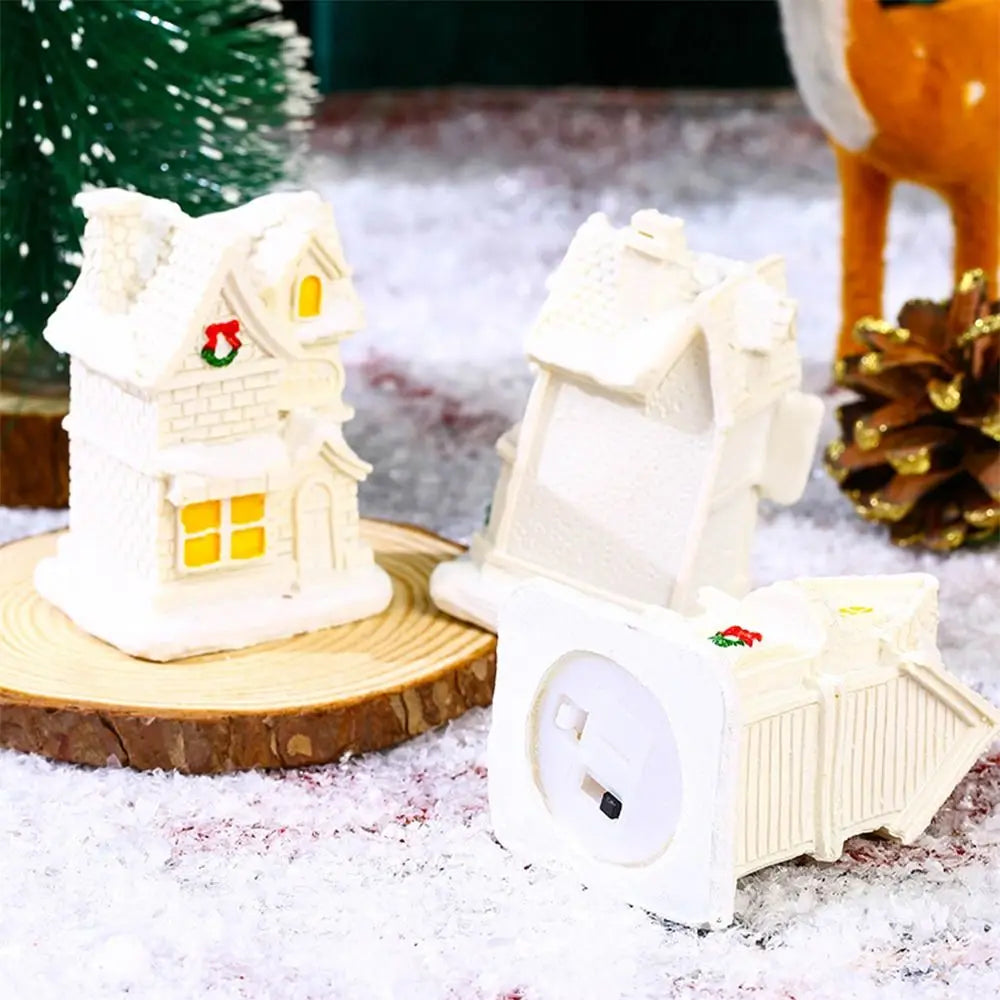 AuroraTwinkle LED Christmas Houses - Lit Village Decor
