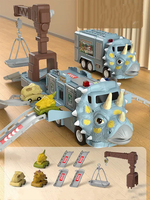 DinoRoar - Foldable Dinosaur Adventure Truck