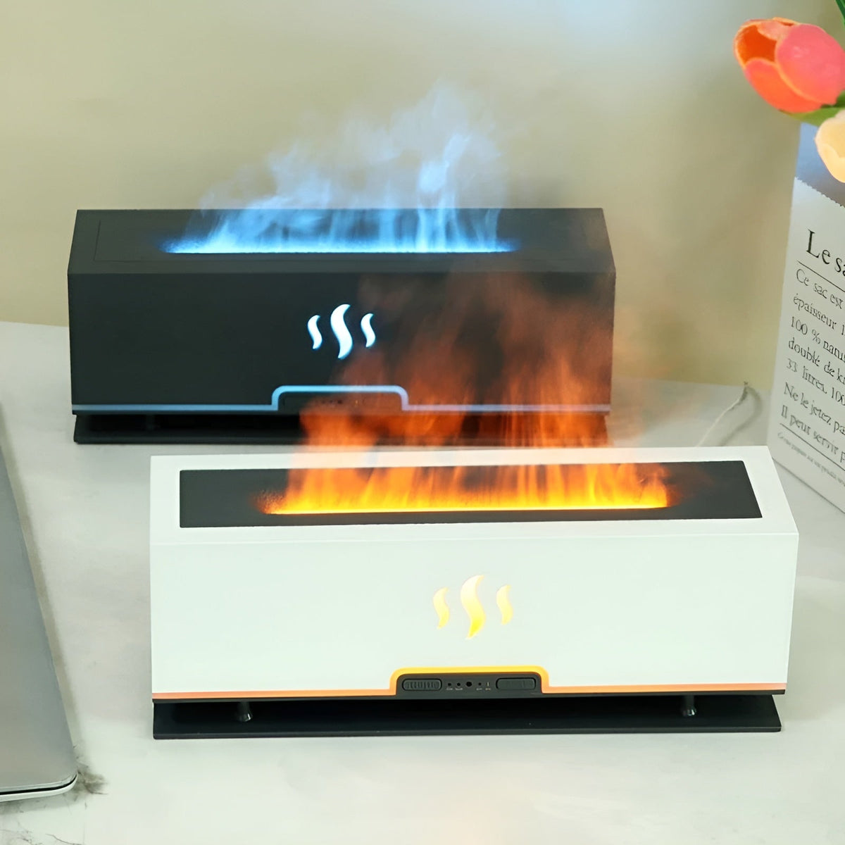 GlowFlame - 3-in-1 Aroma Humidifier with Flame Light