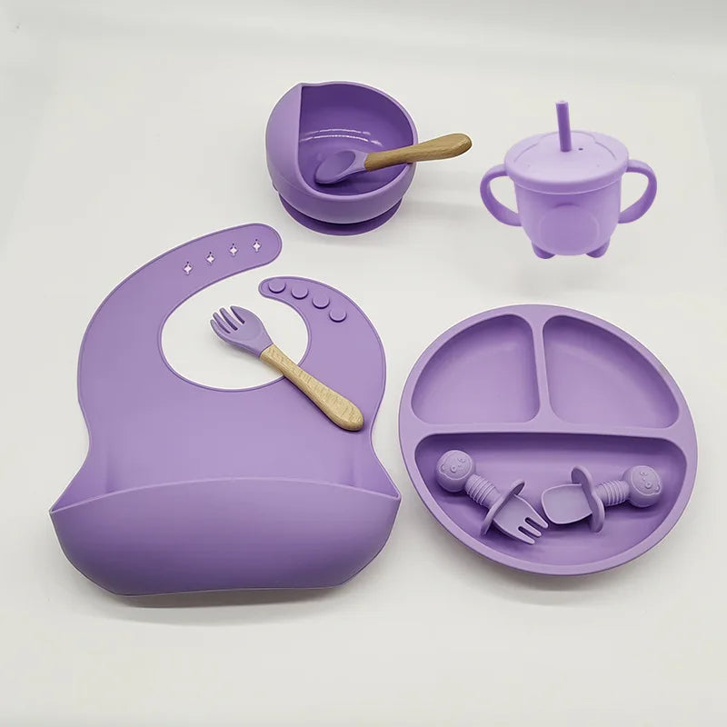 TinyBites Silicone Baby Feeding Set