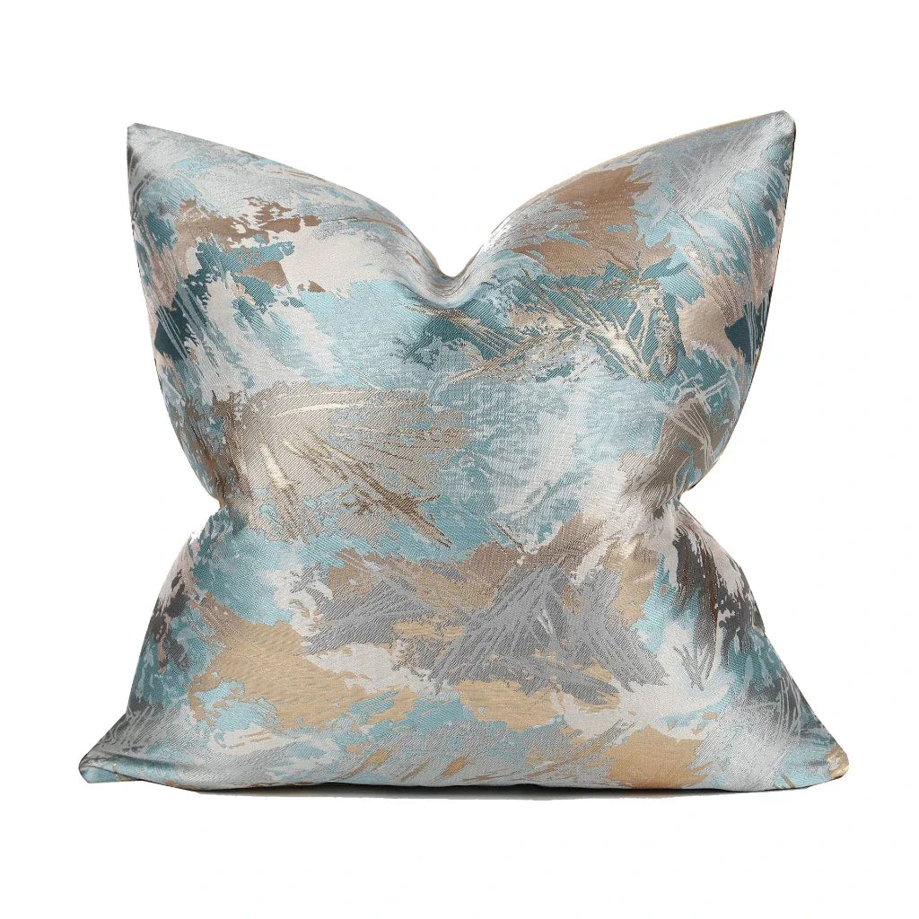 LuminaRest Cushion Cover - Abstract Art Design