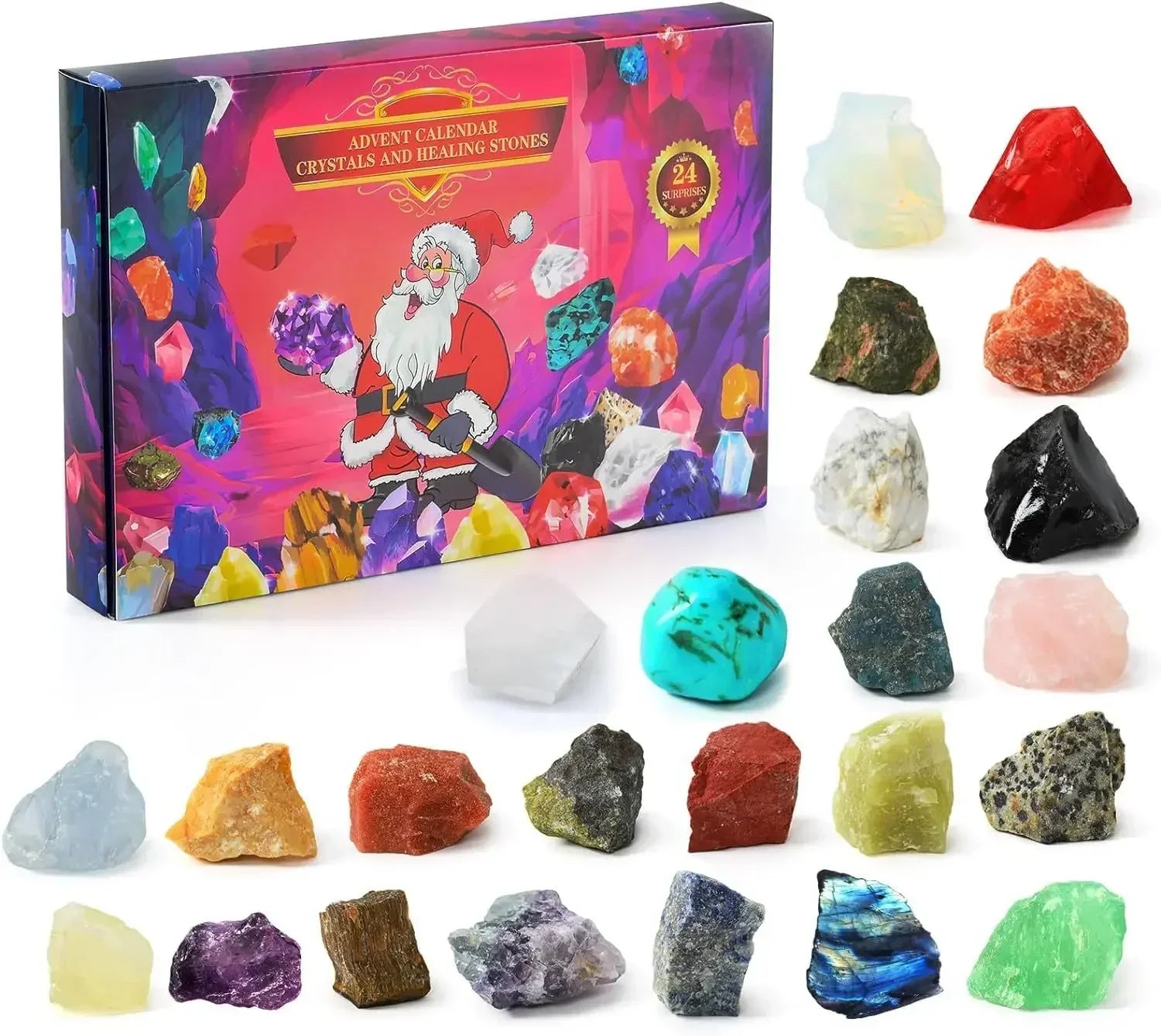 SparklingGems Calendar - 24 Gemstone Advent