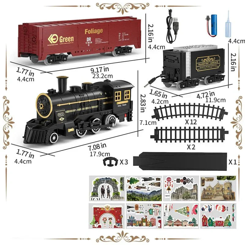 ClassicTrack - Vintage Train Set with Effects