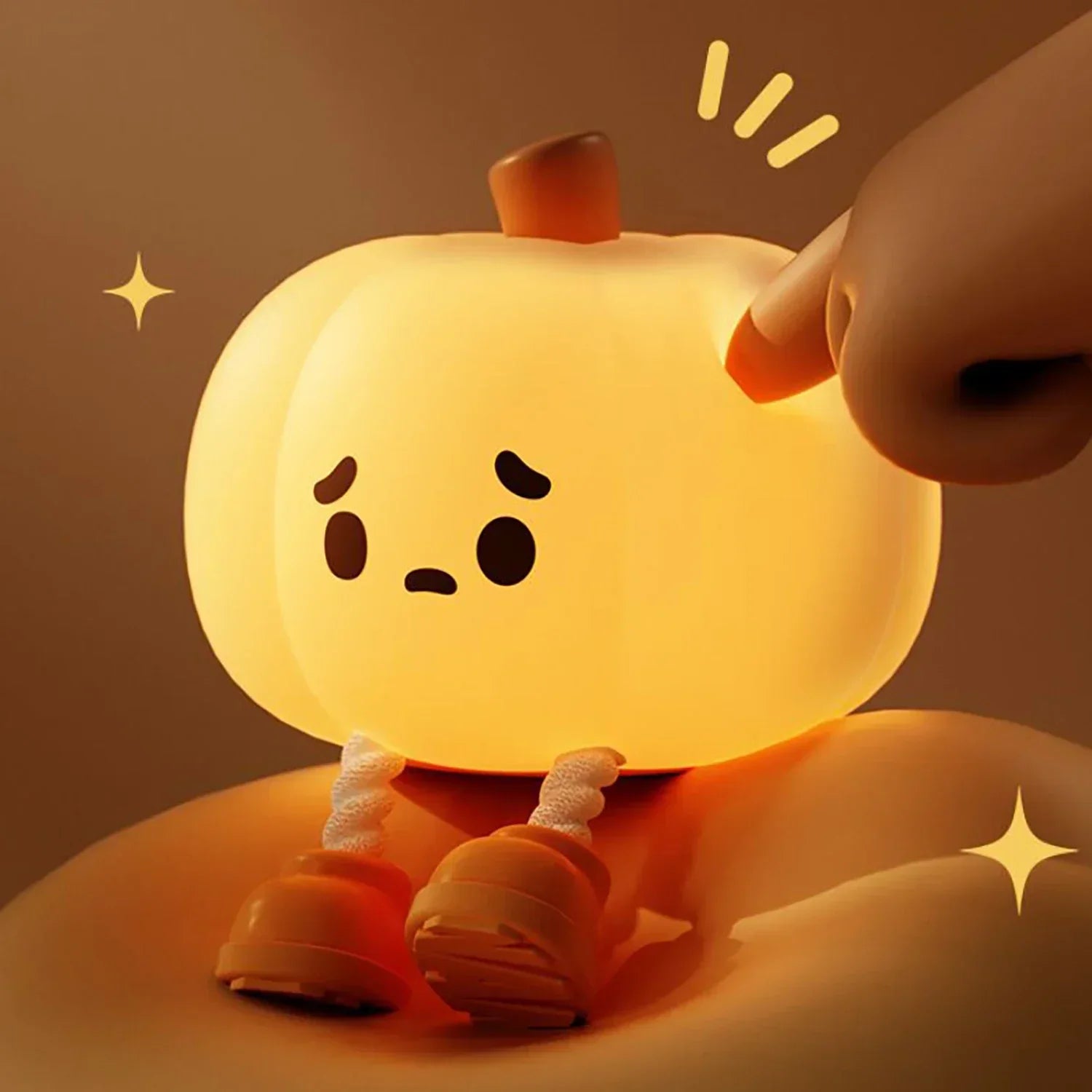 GlowPumpkin Light - Soft Glow Night Light