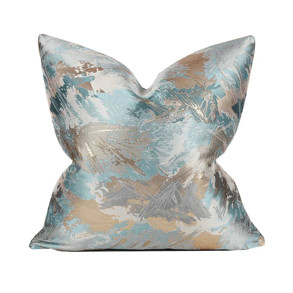 LuminaRest Cushion Cover - Abstract Art Design