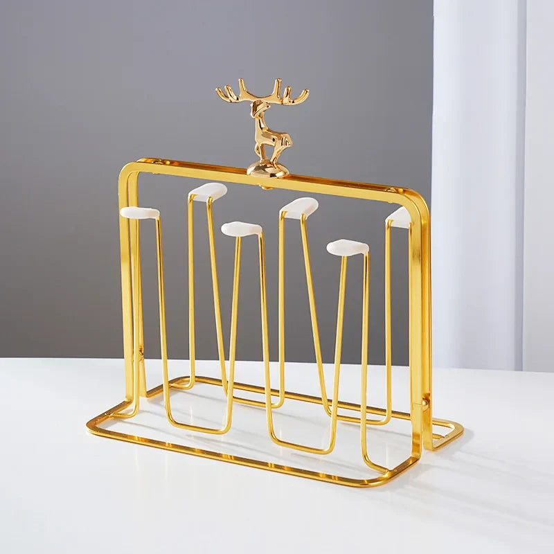 Glacio Whisky Glass - Festive Reindeer Drinkware