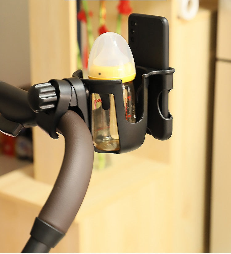 StrollerEase - Universal Stroller Cup and Phone Holder