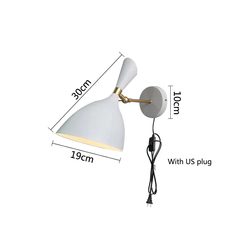Luminous Haven - Industrial Wall Lamp