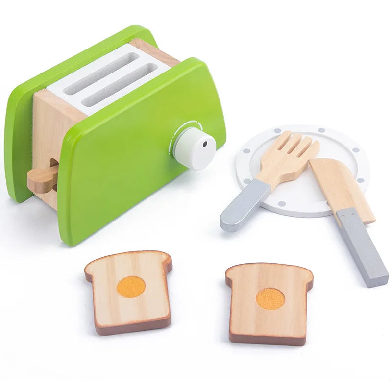 WoodPlay Set - Realistic Wooden Kitchen Toy for Kids
