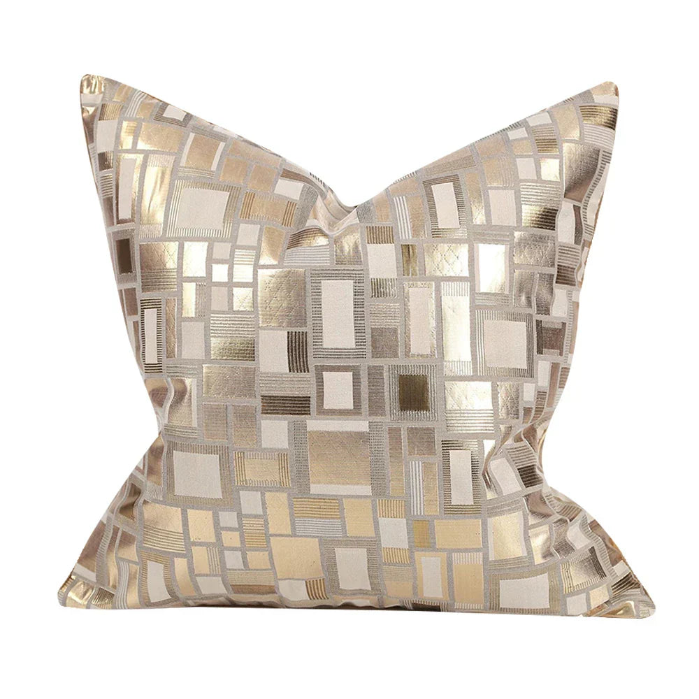 LuminaRest Cushion Cover - Abstract Art Design