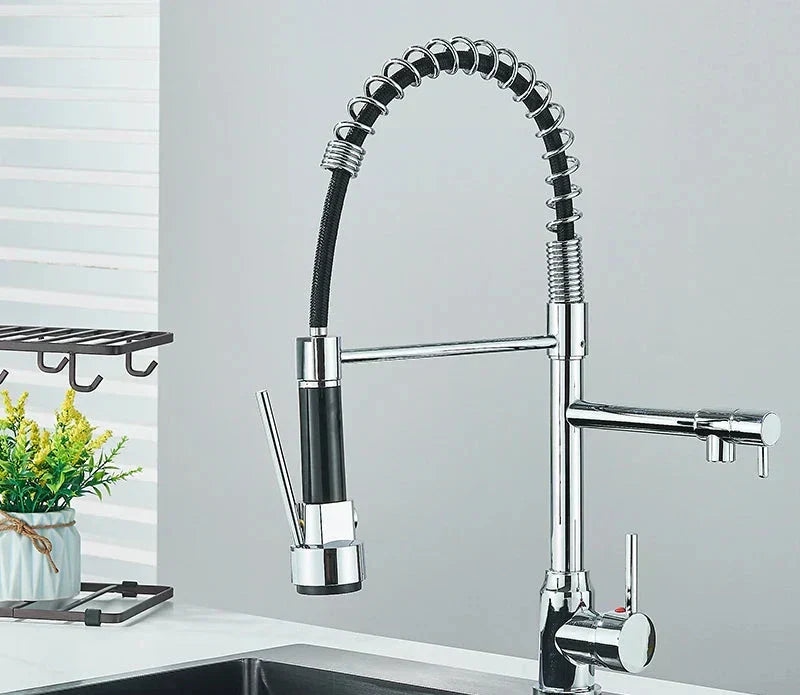 MixMaster - 360° Swivel Pull-Out Kitchen Faucet