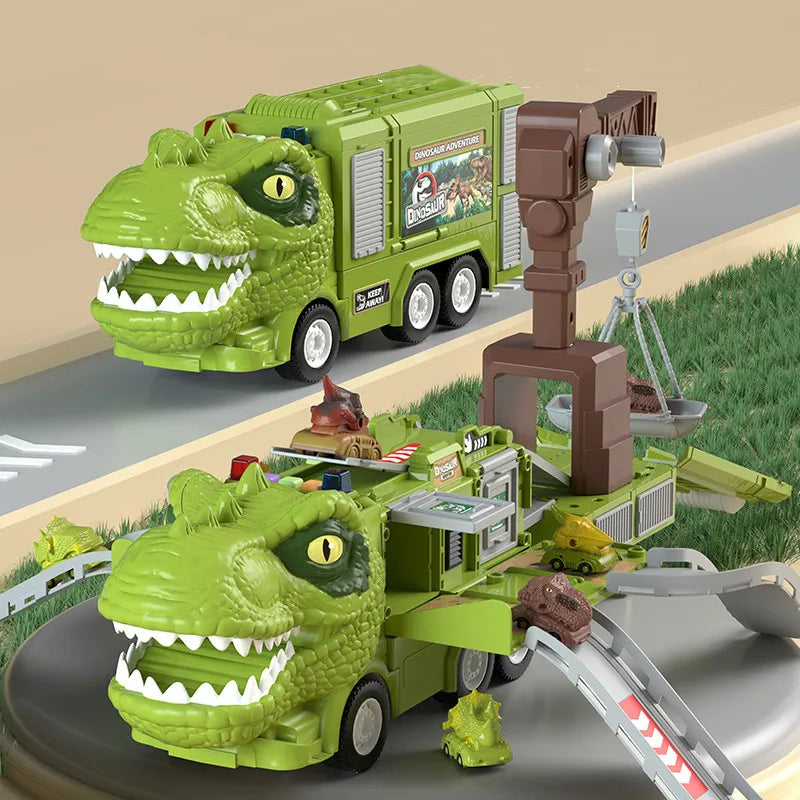 DinoRoar - Foldable Dinosaur Adventure Truck