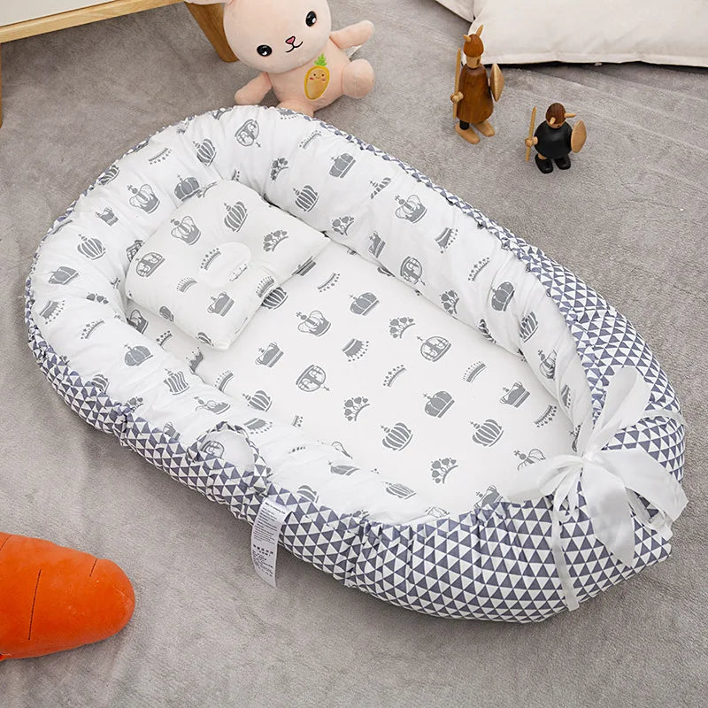 TravelEase Bed - Foldable Portable Baby Crib and Bassinet