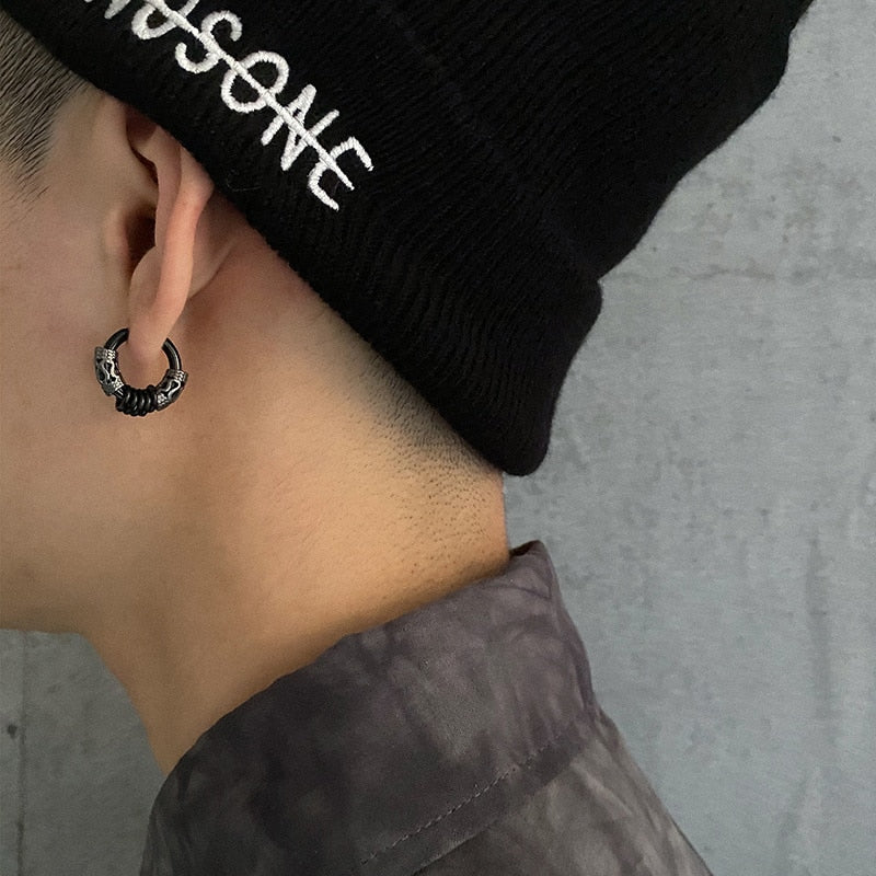 Chic Urban - Stainless Steel Statement Earrings