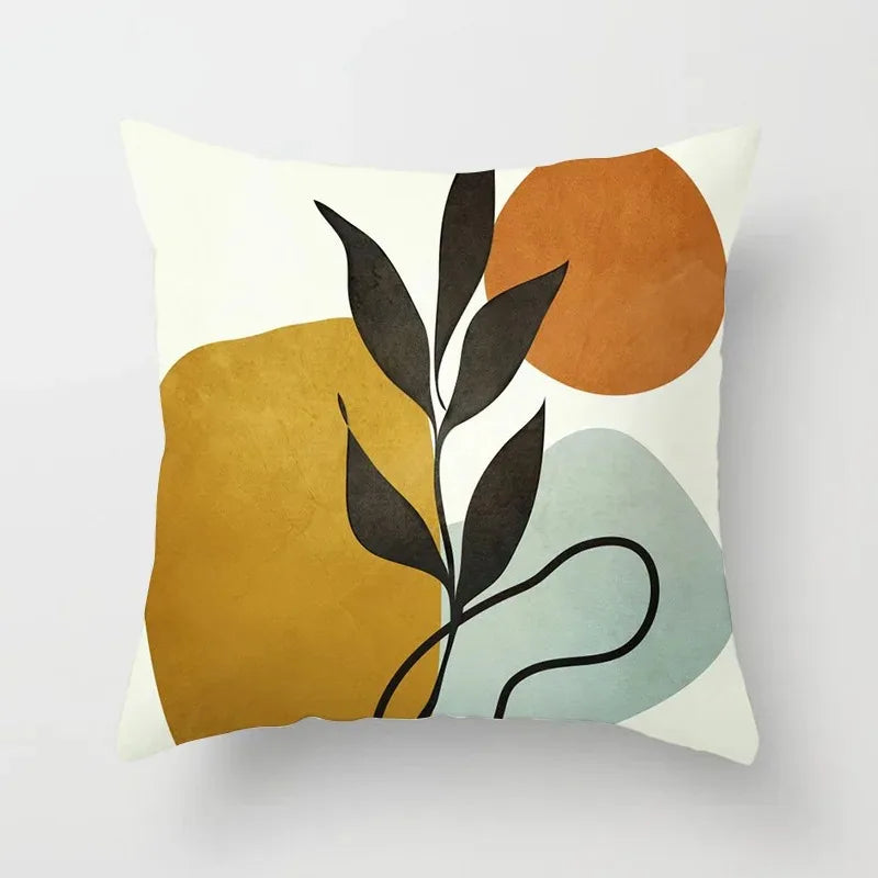 VelvetHaven Cushion Cover - Botanical Velvet