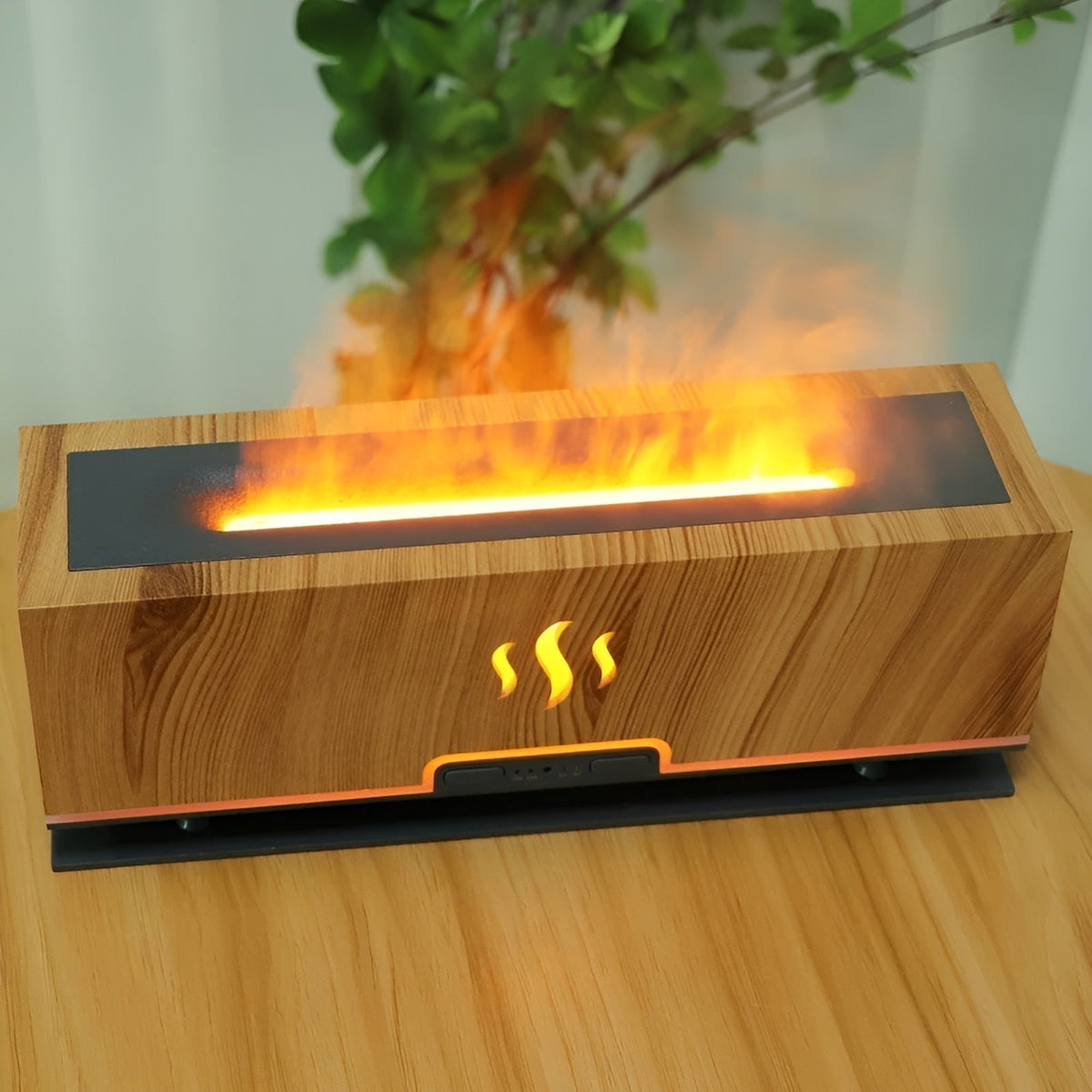 GlowFlame - 3-in-1 Aroma Humidifier with Flame Light
