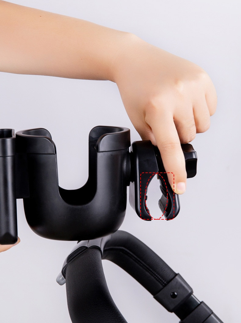 StrollerEase - Universal Stroller Cup and Phone Holder