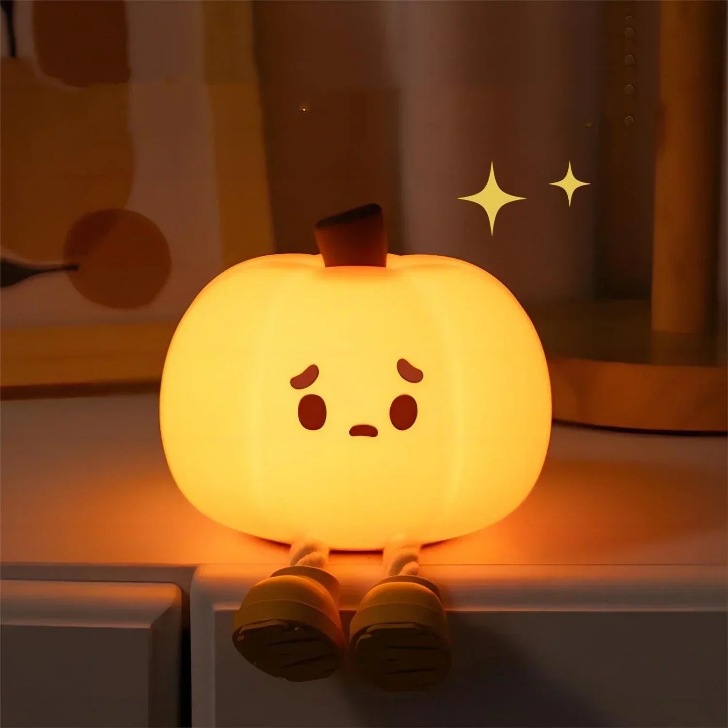 GlowPumpkin Light - Soothing Pumpkin Night Light for Kids