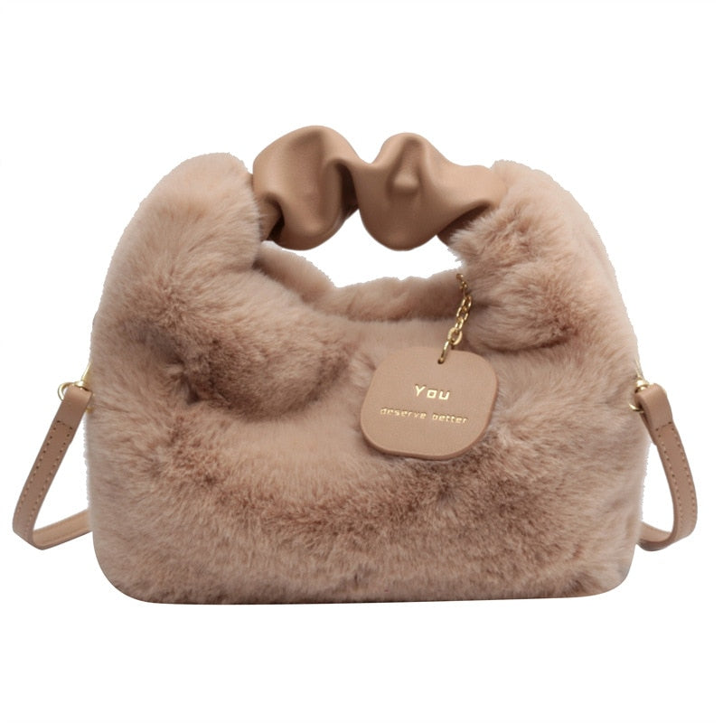 FluffyBag - Cute Soft Plush Handbag