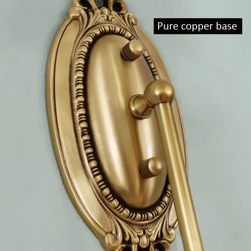 CopperGlow - Elegant Vintage Wall Lamp for the Home