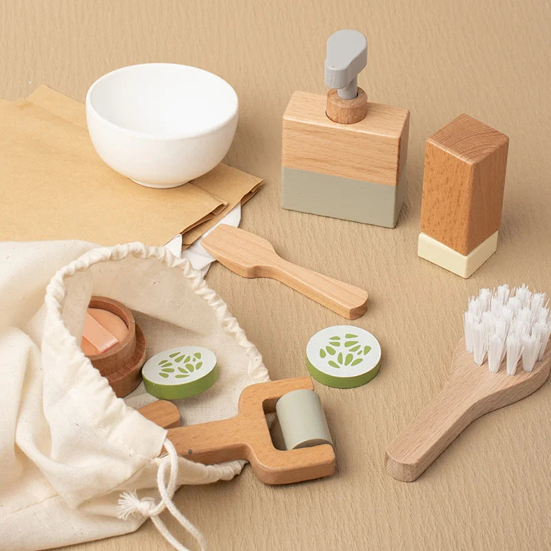MiniCook Set - Wooden Kitchen Accessories