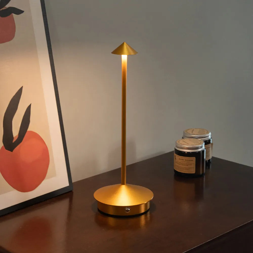 GlowLite Desk Lamp - Rechargeable Cordless LED Lamp