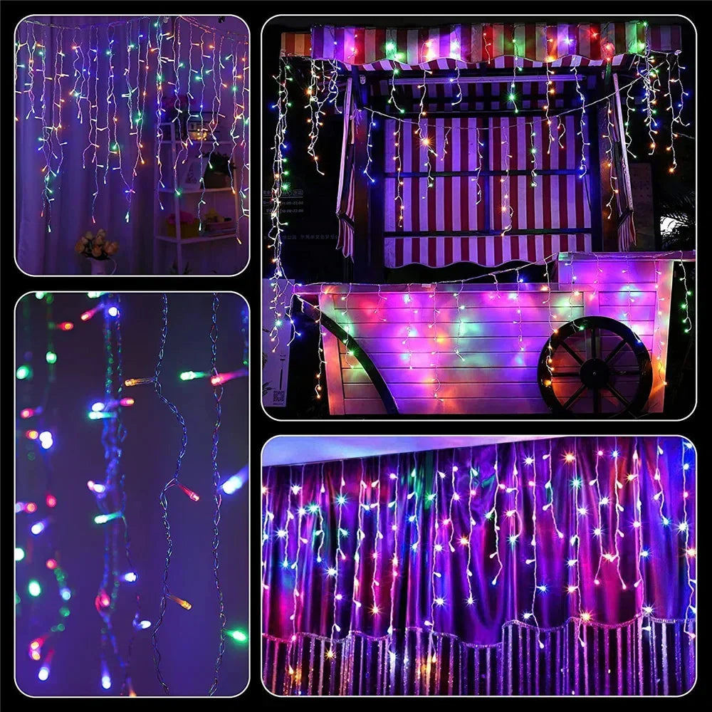 Garlandia - Cascade Solar String Lights for Indoor and Outdoor