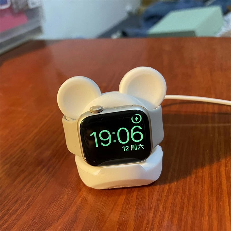 AppleCharge - Silicone Charging Stand for Apple Watch