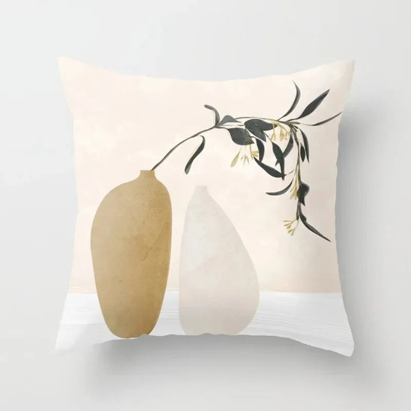 VelvetHaven Cushion Cover - Botanical Velvet