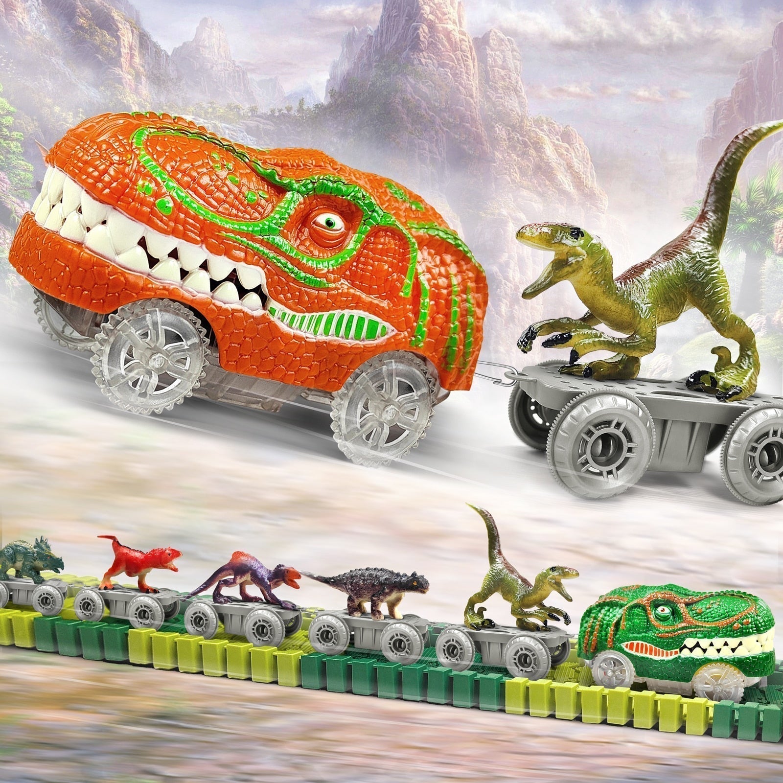 DinoExpress - Dinosaur Train Track Set