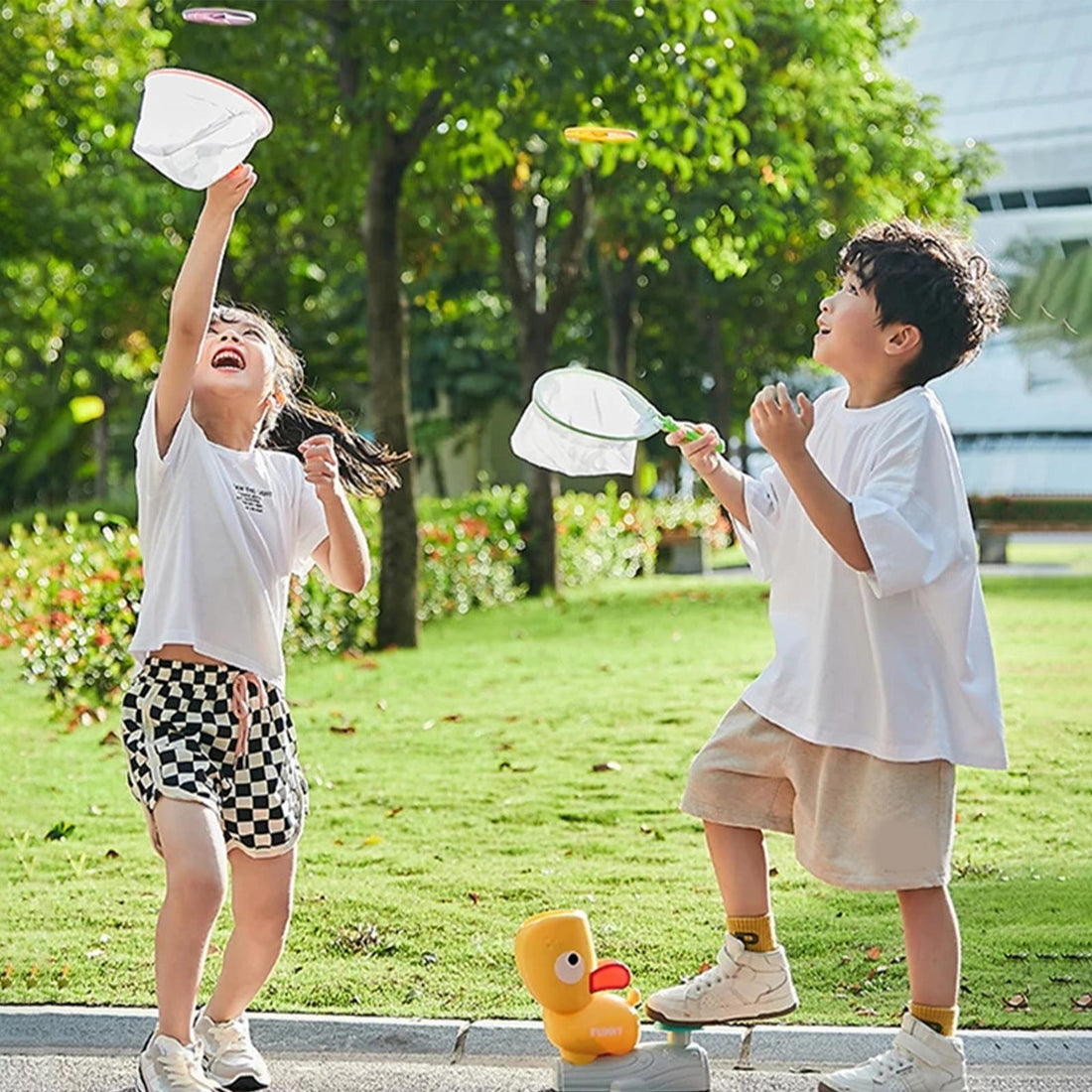 SkySpin - Flying Disc Launcher for Active Outdoor Play