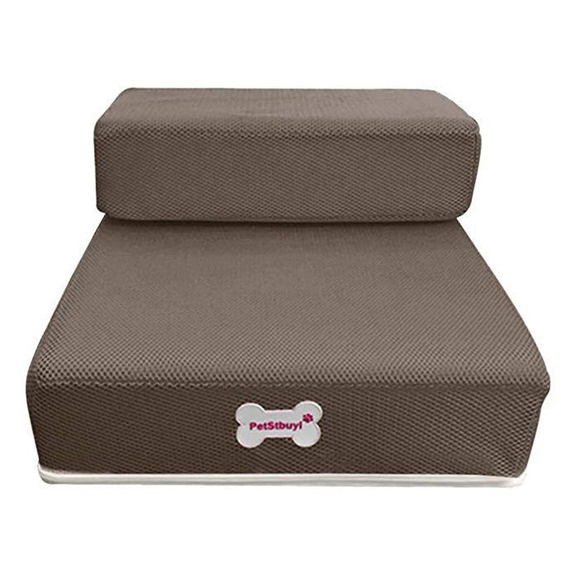 DogStep Pro - Luxury 2-Tier Dog Stairs