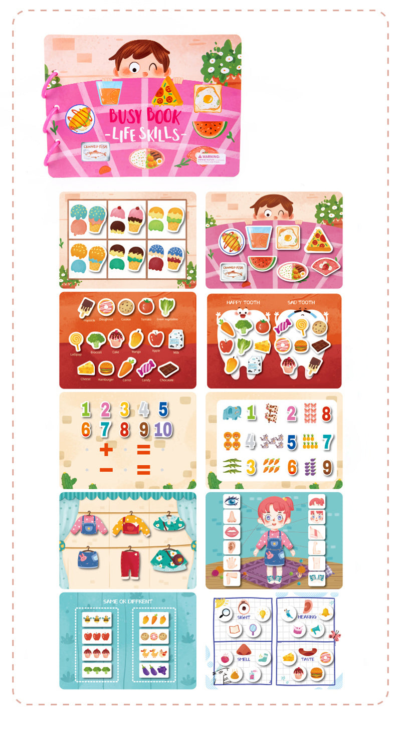 EduPlay Creative Montessori Activity Book for Kids