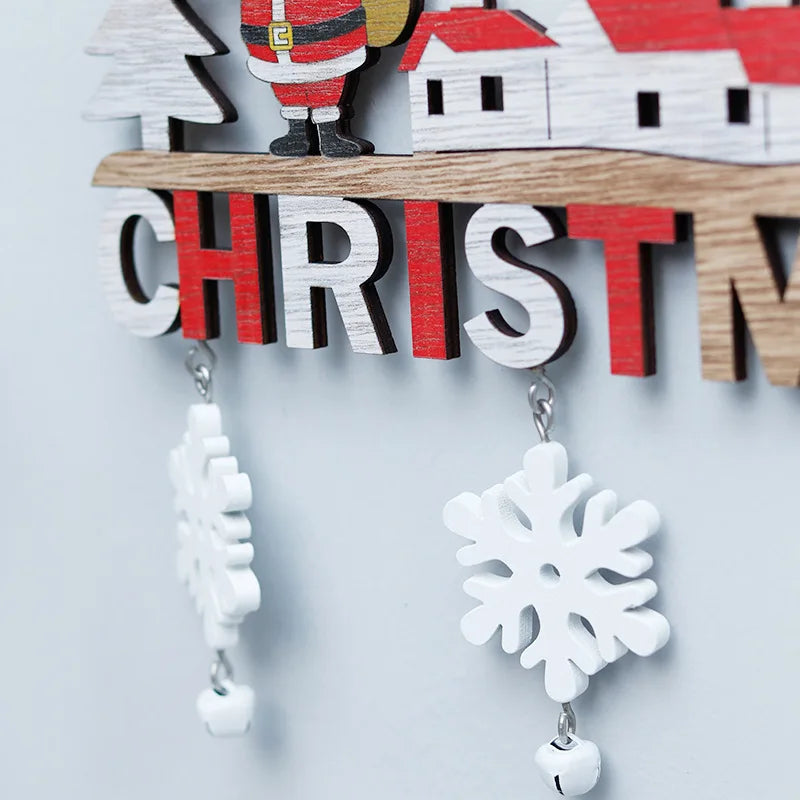 Wooden Christmas Decorations - Handmade Gnome Ornaments