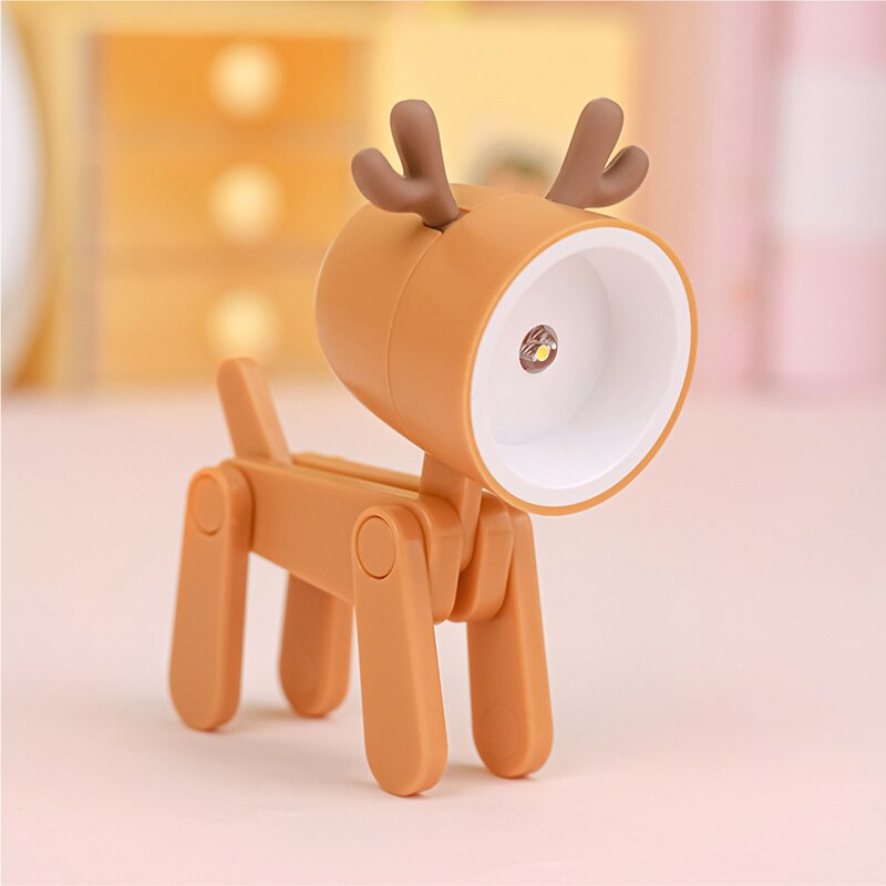 AnimalGlow Night Light - Cute Adjustable Kids Nursery Lamp