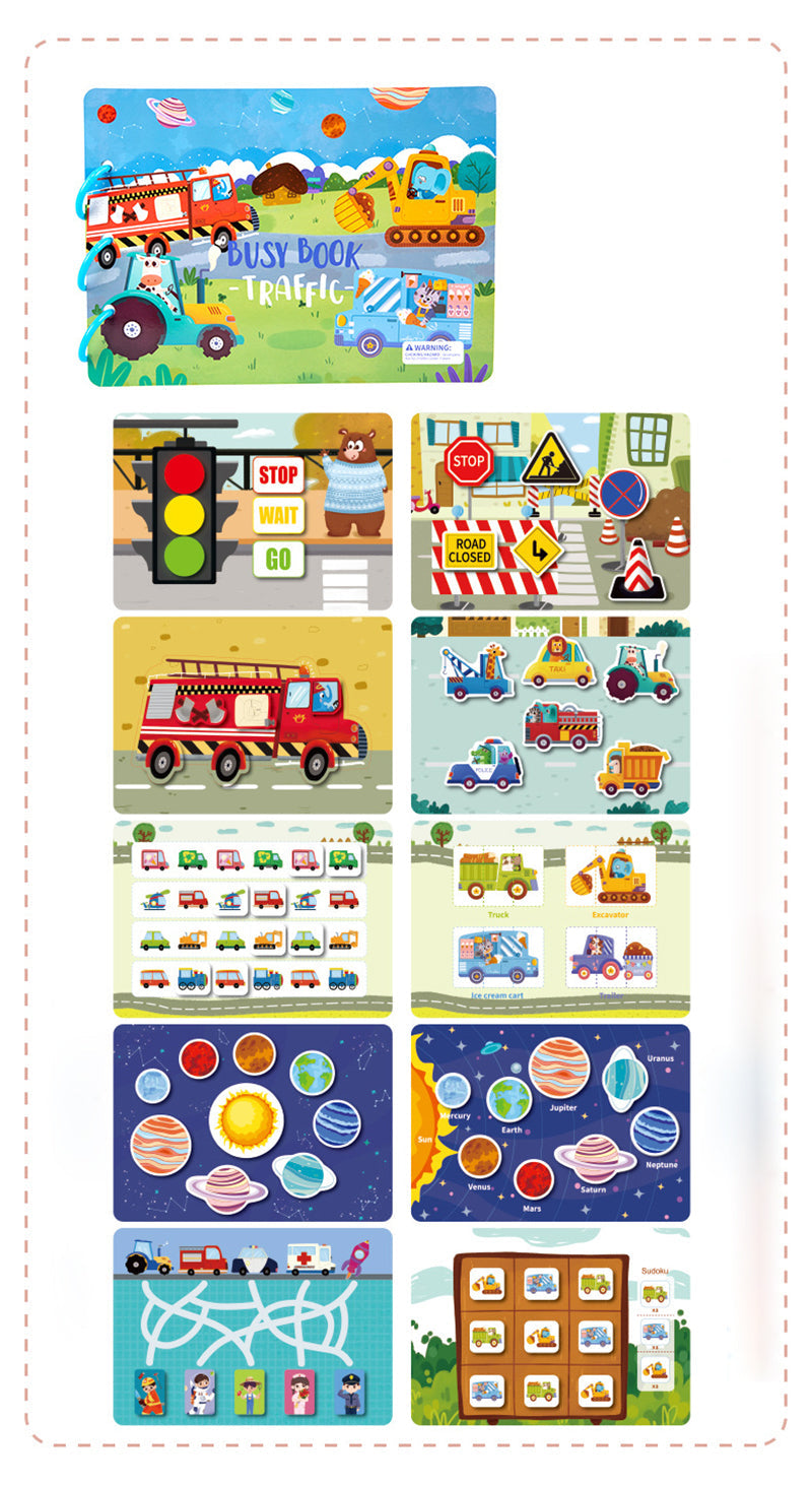 EduPlay Creative Montessori Activity Book for Kids