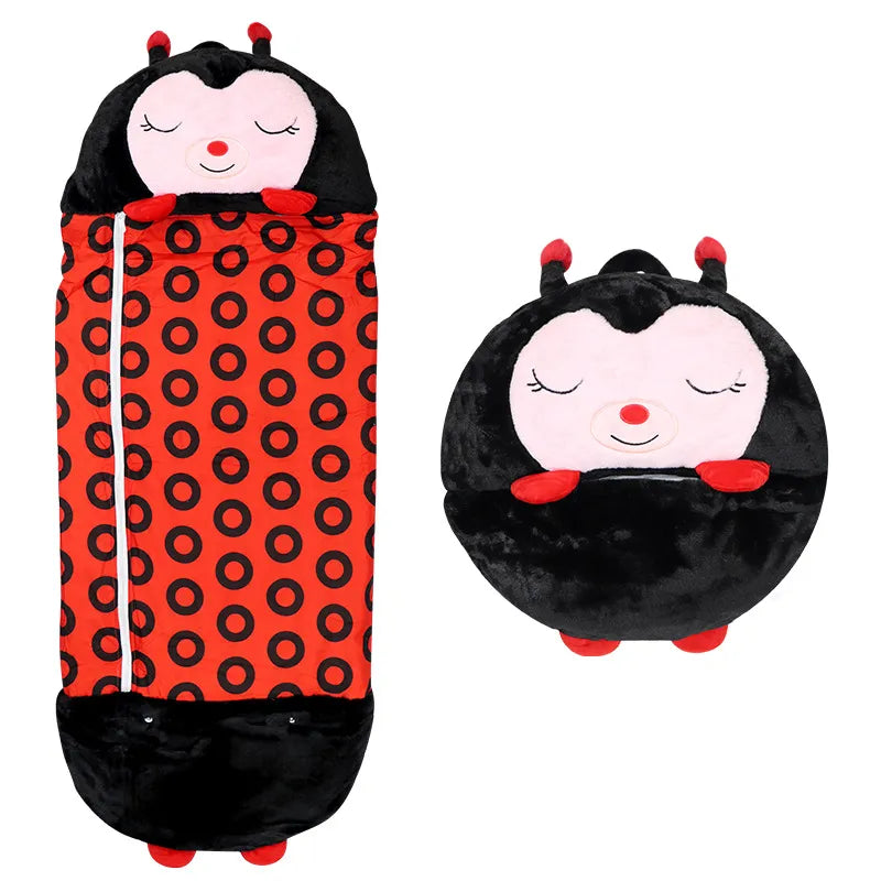 SnugglePals - Cozy 2-in-1 Kids Sleeping Bag and Plush Animal
