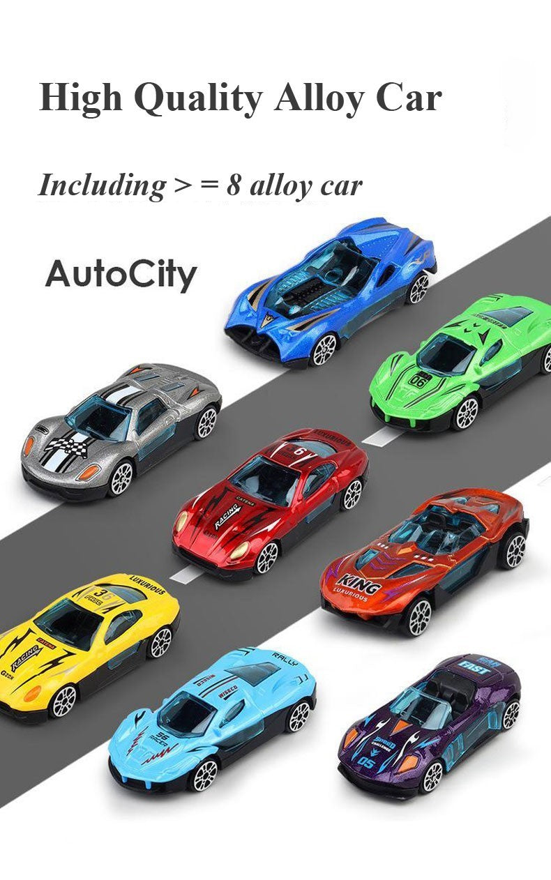 MegaTransporter - Toy Car Carrier with Mini Cars